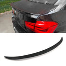 Gloss Black Boot Lip Spoiler - BMW 3 Series F30 12-19 OMI ALLOY WHEELS