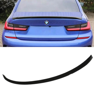 M Performance Style Gloss Black Lip Spoiler - BMW 3 Series G20 2019+
