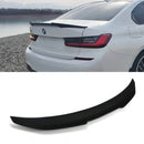 PSM Style Gloss Black Rear Spoiler - BMW 3 Series G20 2019+ OMI ALLOY WHEELS