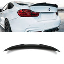 Gloss Black PSM Style Rear Spoiler - BMW 4 Series F36 Gran Coupe 13-20 OMI ALLOY WHEELS
