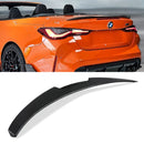 Gloss Black M4 Style Spoiler - BMW 4 Series Convertible G23 2021+ OMI ALLOY WHEELS