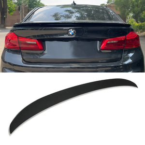 Gloss Black Boot Lip Spoiler - BMW 5 Series G30 17-20