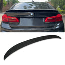 Gloss Black Boot Lip Spoiler - BMW 5 Series G30 17-20 OMI ALLOY WHEELS