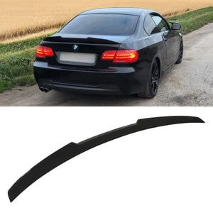 M4 Style Gloss Black Rear Spoiler - BMW 3 Series E92 Coupe 05-13
