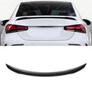 AMG Style Gloss Black Rear Boot Spoiler - Mercedes Benz A Class A35 Saloon V177 18-22 OMI ALLOY WHEELS