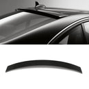 Gloss Black Rear Roof Spoiler Lip - Mercedes Benz C Class W204 07-14 OMI ALLOY WHEELS