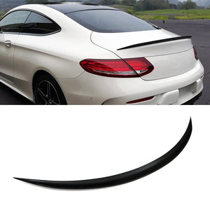 AMG Style Gloss Black Rear Spoiler Lip - Mercedes Benz C Class Coupe C205 14-18