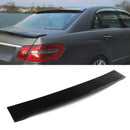 Gloss Black Rear Roof Spoiler Lip - Mercedes Benz E Class W212 09-16 OMI ALLOY WHEELS