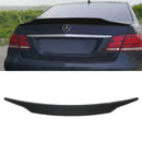 Gloss Black PSM Style Rear Spoiler - Mercedes Benz E Class W212 09-16 OMI ALLOY WHEELS