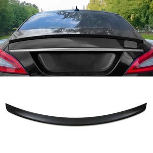 Gloss Black Rear Spoiler Lip - Mercedes Benz CLS C218 12-17