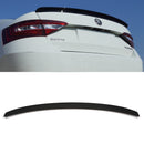 Rear Lip Spoiler Wing Gloss Black - Skoda Superb MK3 16-18