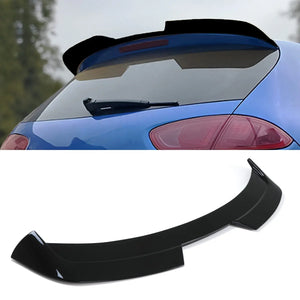 Rear Roof Wing Spoiler Gloss Black - Seat Leon MK2 09-12