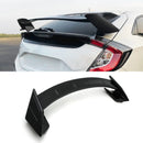 Rear Wing Type R Style Spoiler Gloss Black - Honda Civic FK5/6/7 16-21
