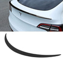 Rear Spoiler Lip Gloss Black - Tesla Model Y 2020+