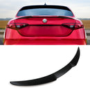 Rear Spoiler Lip Gloss Black - Alfa Romeo Giulia 2015+