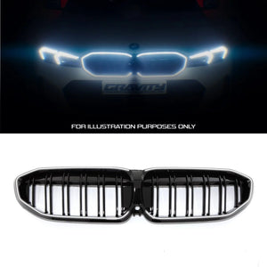 Gloss Black LED Front Grille - BMW 3 Series G20 2019-2022