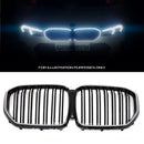 Gloss Black LED Front Grille - BMW X5 G05 2019+ OMI ALLOY WHEELS