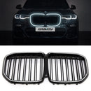 Gloss Black LED Grille - BMW X7 G07 2019+ OMI ALLOY WHEELS