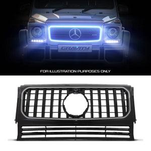 Gloss Black LED Grille - Mercedes G-Class W463 90-18