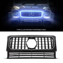 Gloss Black LED Grille - Mercedes G-Class W463 90-18 OMI ALLOY WHEELS