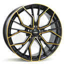 IT Wheels TIARA alloy wheel in gloss black gold