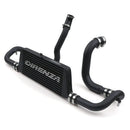 Direnza MVT Front Mount Intercooler Kit - Fiat 500 1.4 Abarth Garrett Turbo OMI ALLOY WHEELS