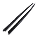 Side Skirts Gloss Black - Ford Transit Custom SWB 2024+