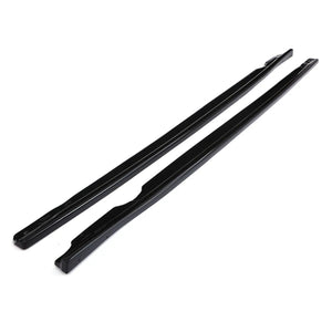 R Style Side Skirts Gloss Black - VW Golf MK8 2020+