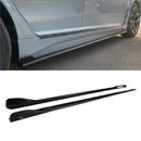 Side Skirts Winged Gloss Black - BMW 4 Series G22 G23 G26 20+