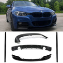 Aero Body Kit Gloss Black - BMW 3 Series F31 Touring 12-18 OMI ALLOY WHEELS