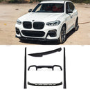 Aero Body Kit Gloss Black - BMW X4 G02 LCI 2022+ OMI ALLOY WHEELS