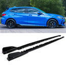 M Sport Style Side Skirts Gloss Black - BMW 1 Series F40 2019+ OMI ALLOY WHEELS