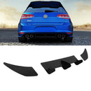 Rear Blade Diffuser Gloss Black - Volkswagen Golf R MK7 12-16
