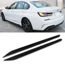 BMW 3 Series G20 Side Skirt Extension Blade Pair 2020+ OMI ALLOY WHEELS