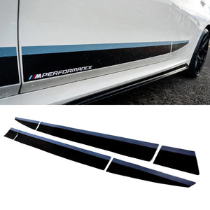 M Performance Style Side Door Stickers Black – BMW 3 Series G20 2019+