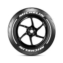 Michelin Motorbike Tyre Stickers With Stripes Kit