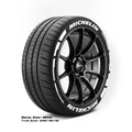 MICHELIN Tyre Stickers with flares Kit