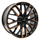 Monaco GPX alloy wheel in racing black copper