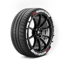Nankang Tyre Stickers With Flares - Tyre Wall Stickers