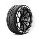 NEXEN Tyre Stickers With Flares - Tyre Wall Stickers