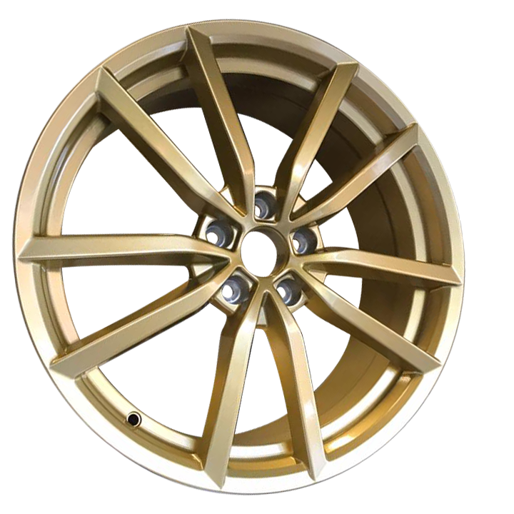 19x8" Golf R Pretoria Style Alloy Wheels BBS Gold