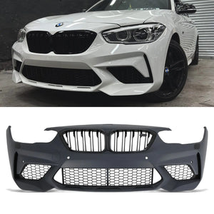 Front Bumper M2 Competition Style - BMW 1 Series F20 15-18