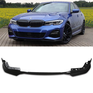Gloss Black Front Lip Splitter - BMW 3 Series G20 2018+