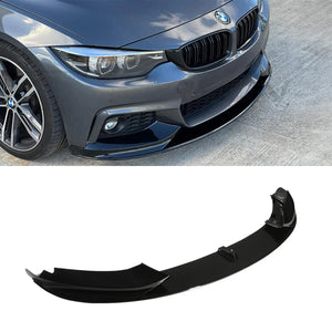 Gloss Black Front Lip Splitter - BMW 4 Series F32 F36 13-20
