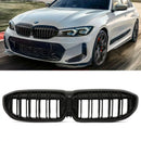 Gloss Black M Sport Look Kidney Grille - BMW 3 Series G20 19-21 OMI ALLOY WHEELS