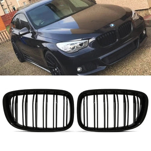 Gloss Black M Sport Look Kidney Grille - BMW 5 Series GT F07 09-16