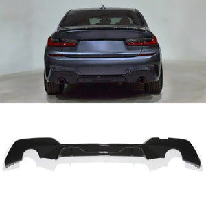 M Performance Style Dual Exit Rear Diffuser - BMW 3 Series G20 2018+