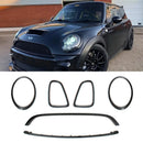 Gloss Black Headlight and Grille Surround Trim Kit - Mini Cooper R56 2006-2013 OMI ALLOY WHEELS
