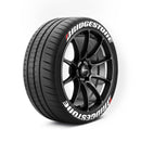 Stretched Bridgestone Tyre Stickers - Tyre Wall Stickers