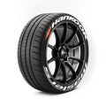 Stretched HANKOOK Masters Tyre Stickers Kit